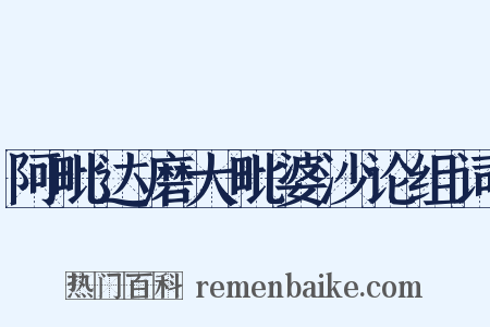 阿毗达磨大毗婆沙论组词是什么意思的图片